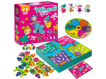 Настольная игра "Цветочные феи", 5+, Vladi Toys