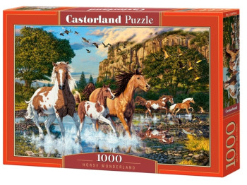 Пазлы Horse Wonderland. 1000 элементов. Castorland C-104789