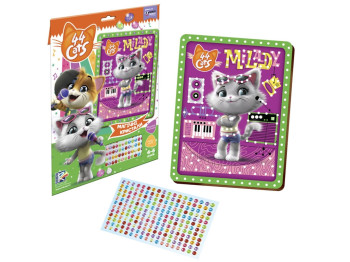 Набір для творчості 44 Кота, Магічні кристали, Vladi Toys