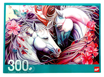 Пазли Містичні коні, 300 елементів, 37×25 см