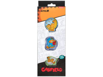 Набір бейджів на липучці, 3 штуки, Garfield Retro Classic, Kite