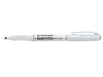 Маркер Centropen Non-Permanent OHP, черный, 0,6 мм