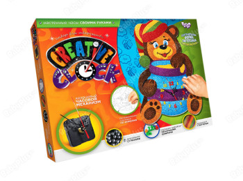 Набор для творчества Creative clock Медвежонок, Danko Toys