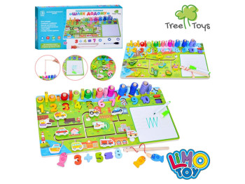 Деревянная игрушка Многофункциональная доска. Tree Toys MD 0825