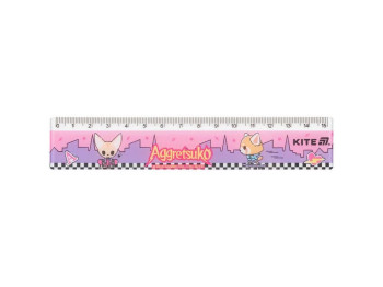 Лінійка пластикова, 15см Aggretsuko, Kite