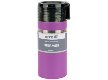Термос фіолетовий 473мл, Kite