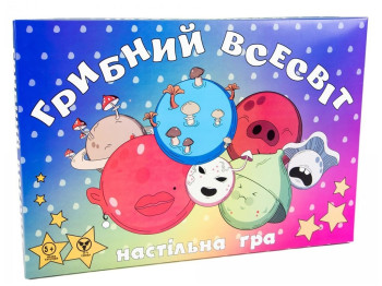 Настольная игра Грибная вселенная. Strateg 30337