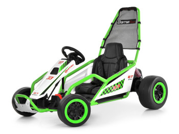 Электрокарт M 6374 EL-5, 2 мотора 200W, аккумулятор 24V, зеленый, Bambi Kart