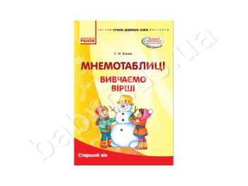 Мнемотехніка, Вивчення віршів, Старший вік, Ранок