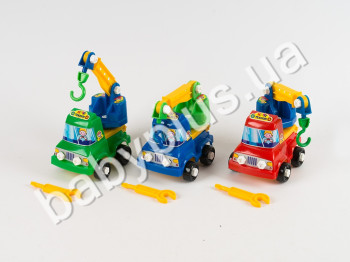 Конструктор кран Кузя. Lico Toys Л-004-3