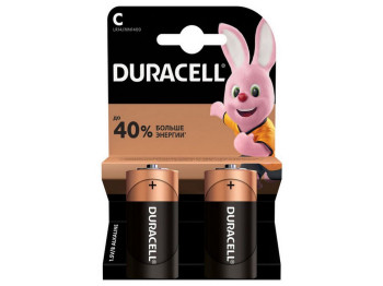 Элемент питания (батарейка) DURACELL С LR14 MN1400 KPN 02*10 2 штупак, DURACELL s.5006001