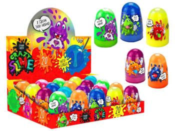 Вязкая масса Crazy Slime в колбе. Danko Toys SLM-06-01U