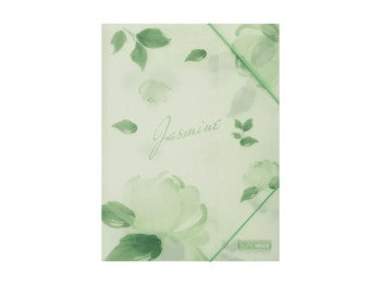 Папка на резинках A4 из матового пластика, дизайн Jasmine