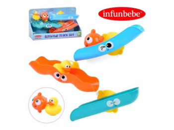 Игра для купания WPK222, водопад с горками на присосках, Infunbebe