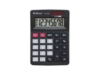 Калькулятор BS-008 8 р., 2-пит, Brilliant BS-008