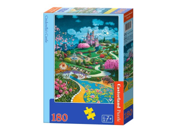 Пазли Замок Попелюшки, 180 елементів, Castorland