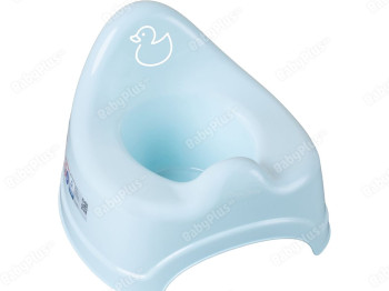 Горшок Утенок голубой. Tega Baby DK-091-129