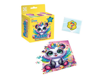 Гра розвиваюча пазли та сквіш-сюрприз Панда Єдиноріжка, Vladi Toys VT8030-09