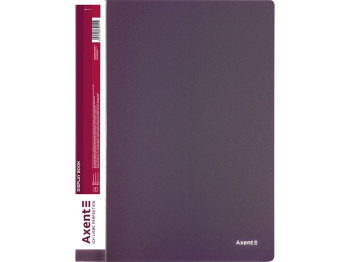 Дисплей-книга сливовая 80 файлов. Axent 1280-11-A