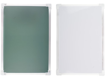 Доска с металлической рамкой зелено-белая. AIHAO DOSKA-20-30A