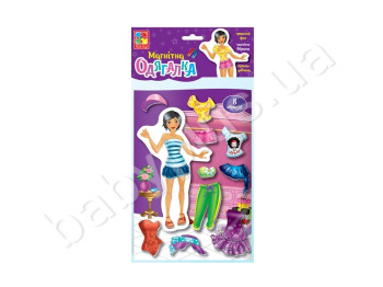 Магнітна гра Брюнетка, Vladi Toys