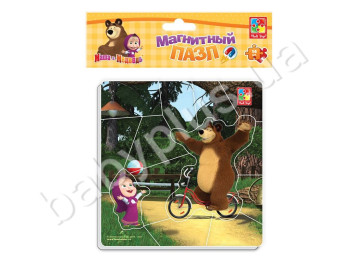 Магнітні пазли Маша і Ведмідь, Vladi Toys