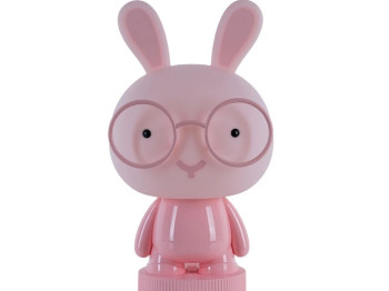 Світильник-нічник LED з акумулятором Bunny рожевий, Kite