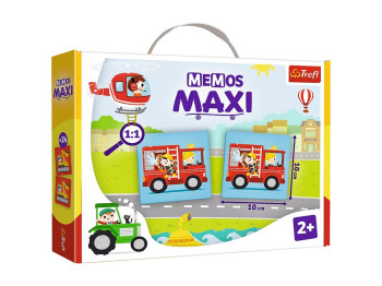 Настольная игра Мемос MAXI Транспорт, Trefl