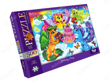 Пазлы День рождения, 500 элементов, Danko Toys