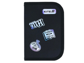Пенал на 1 відділення Kite Monster High MH26-622, 2 відвороти