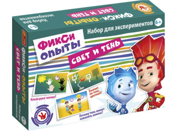 Набор для экспериментов, Фикси-опыты Свет и тень, Ranok Creative