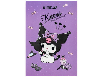 Блокнот-планшет в клетку A5, 50 листов, Kuromi, Kite