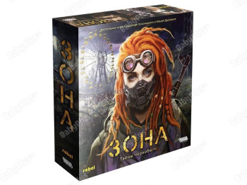 Настільна гра Зона. Таємниці Чорнобиля. Hobby World 4630039152799