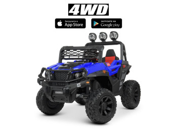Дитячий електромобіль Джип. Bambi Racer M 4620EBLR-4