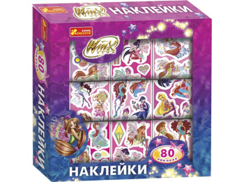 Наклейки в коробке Винкс, Ranok Creative