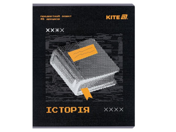 Зошит предметний Історія Techno K25-240-4 A5, 48 аркушів, клітинка (ціна за 1шт), Kite