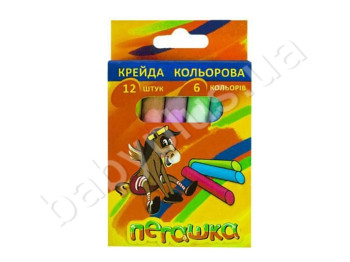 Мел цветной. Пегашка JL 006C