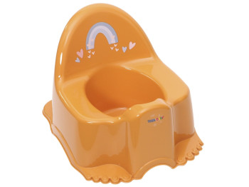 Горшок ЕСО Метео с музыкой горчичный. Tega Baby PO-080-166