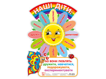 Плакат, Наши дети… Оформление интерьера ДУЗ