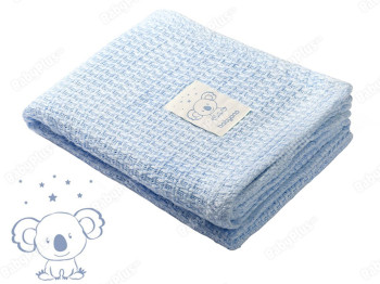 Одеяло бамбуковое голубое Коала 75x100 см. BabyOno 479/02