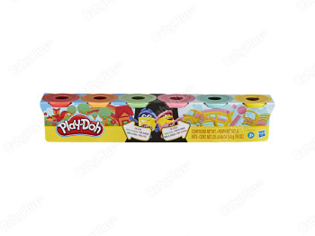 Набір пластиліну 3+3 Поділися з другом Rainbow. Play-Doh F0605-F0629