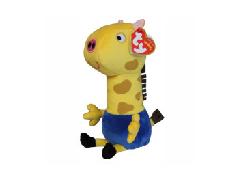 Мягкая игрушка мягконабивная Peppa Pig Жералд Жираф 15 см, TY 46265