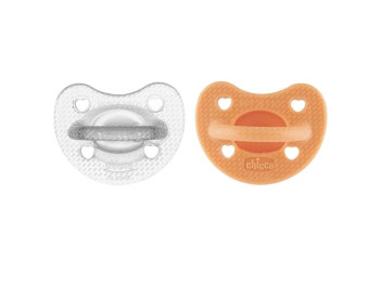 Комплект пустышек PhysioForma Luxe, силикон, 6-16 мес., 2 шт, Chicco