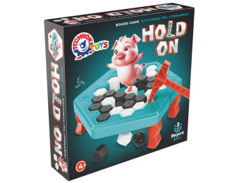 Настольная игра "Держись малыш", 45 элементов, 4+, Технок