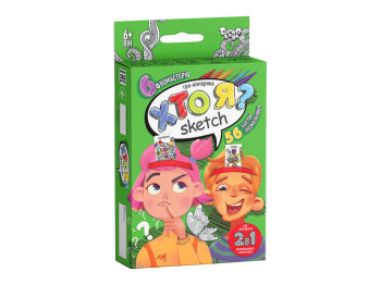 Развлекательная и развивающая настольная игра Кто я? Scetch, Danko Toys