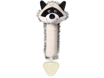 Игрушка с пищалкой Енот Роки 25 см. BabyOno 746