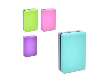 Блок для йоги опорный MS 0858-17, 23 см, EVA, двухцветный, BabyToys