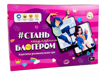 Настольная игра Стань популярным блоггером. Strateg 30399