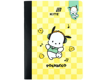 Блокнот А5 с магнитной закладкой Pochacco Kite PC26-192, ячейка, 60 листов