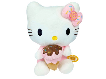 Мягкая игрушка Кошечка с мороженым, 31 см, Сонечко